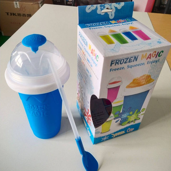 Slushy Cup – Instant Smoothie Maker, Fast Cooling Drink Cup, Shake & Enjoy!