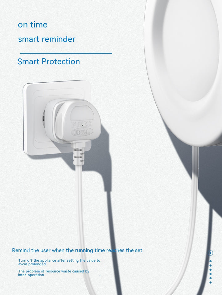 Smart Home Socket - Remote Control EU & UK Plug Adapter with Timer