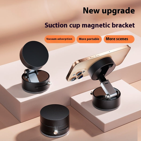 Vacuum Magnetic Suction Bracket - Magsafe-Compatible Desk & Kitchen Mount