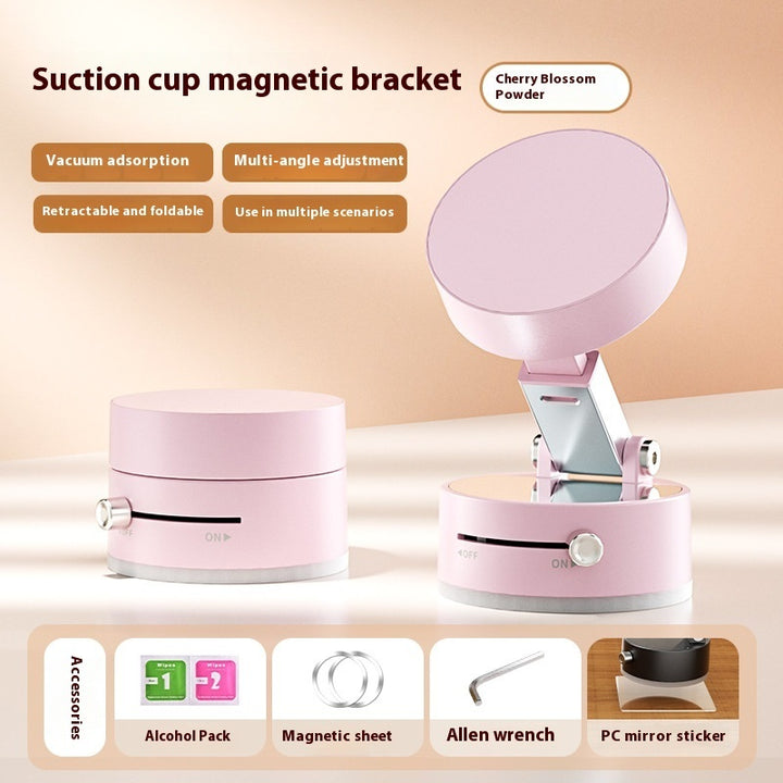 Vacuum Magnetic Suction Bracket - Magsafe-Compatible Desk & Kitchen Mount