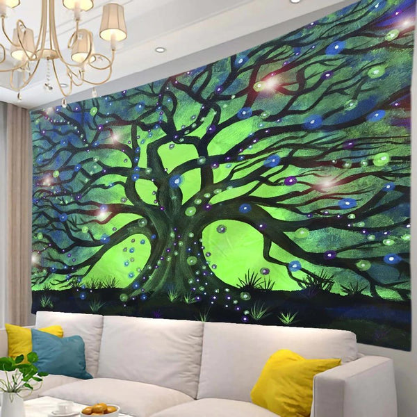 Hanging Cloth Tapestry – Stylish Room Decoration for Rentals & Live Rooms