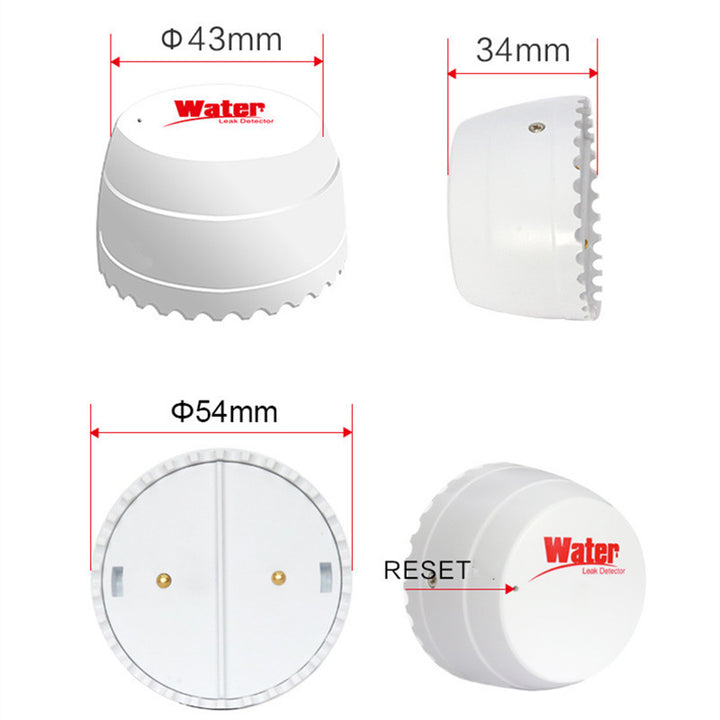 Tuya WiFi Smart Leakage Alarm - Home Flood Detector with Buzzer