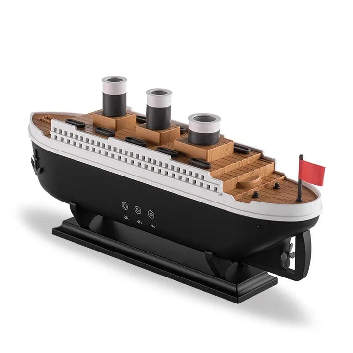 Titanic Humidifier - Vavilion decorative ship model with essential oil diffuser; ideal for smart modern home and garden decor.