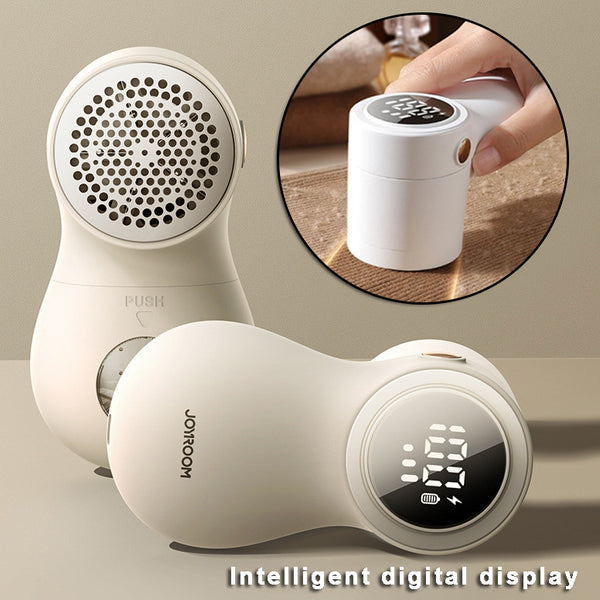 Electric Lint Remover – USB Charging Smart Fabric Hairball Trimmer with LED Display