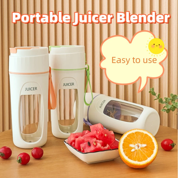 Portable Electric Blender – USB Charging Juice Maker & Juicer Cup for Outdoors