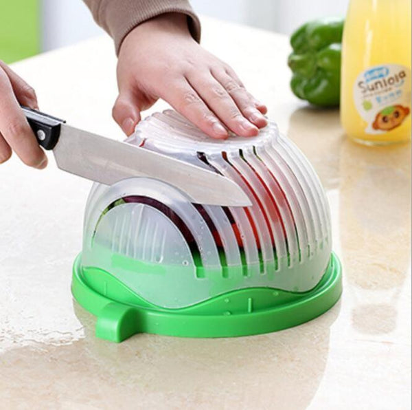 Creative Salad & Fruit Cutter – Quick Vegetable and Fruit Slicing Tool