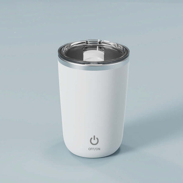 350ml automatic self-stirring mug with stainless steel design, ideal for kitchen gadget enthusiasts and hassle-free beverage enjoyment.