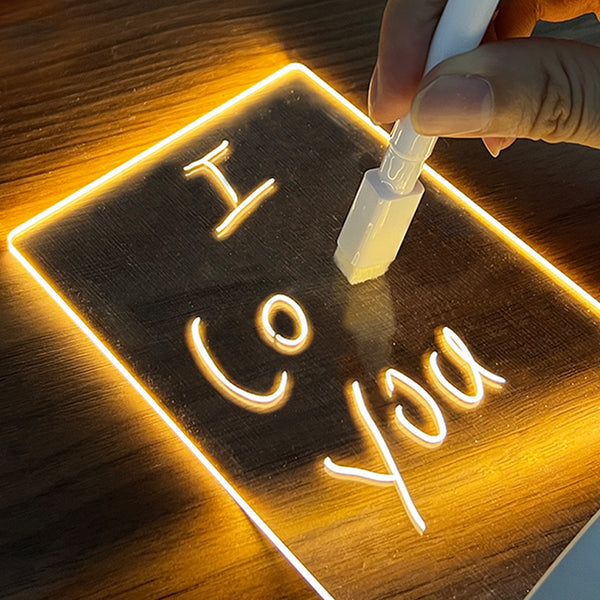 Creative LED Night Light Message Board – Unique Gift for Kids & Loved Ones