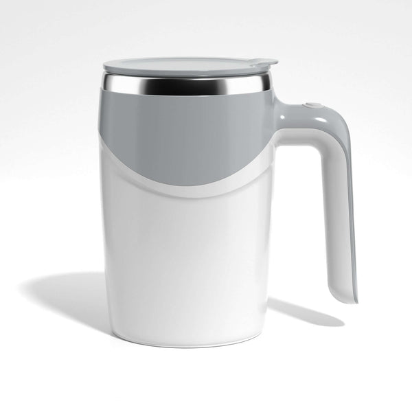 Rechargeable Automatic Stirring Cup with magnetic technology for effortless mixing of coffee and milkshakes.